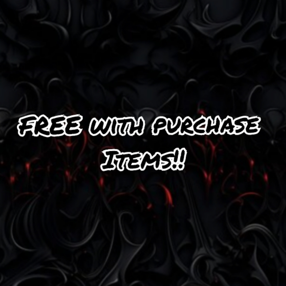 FREE with purchase items!